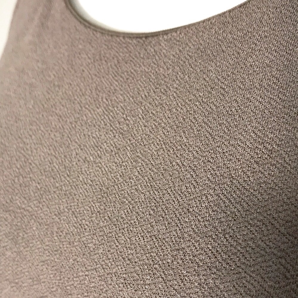 NWT Sigrid Olsen Women’s Gray Sleeveless Shift Dress Size Medium - Picture 4 of 8